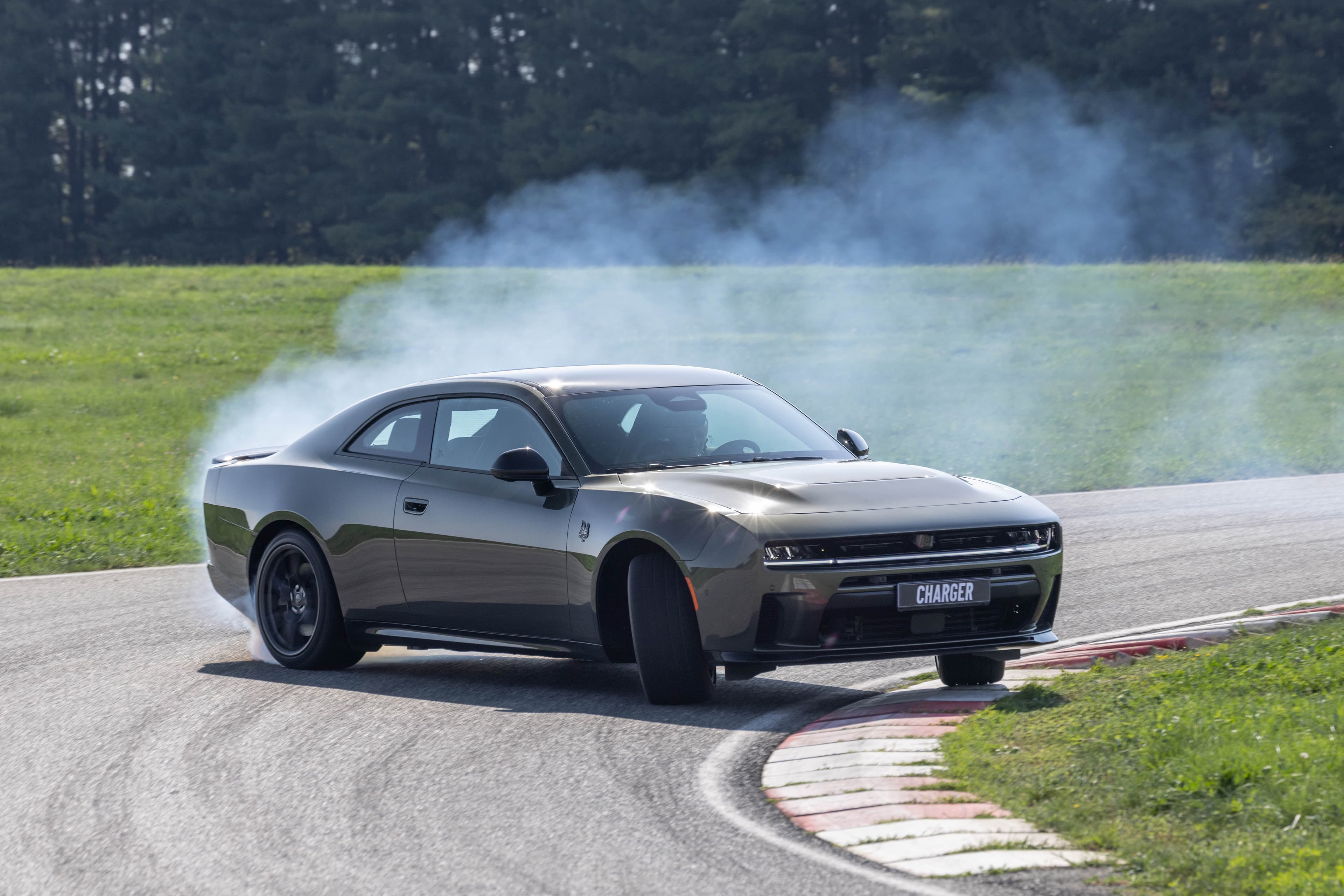 Dodge Charger burnout