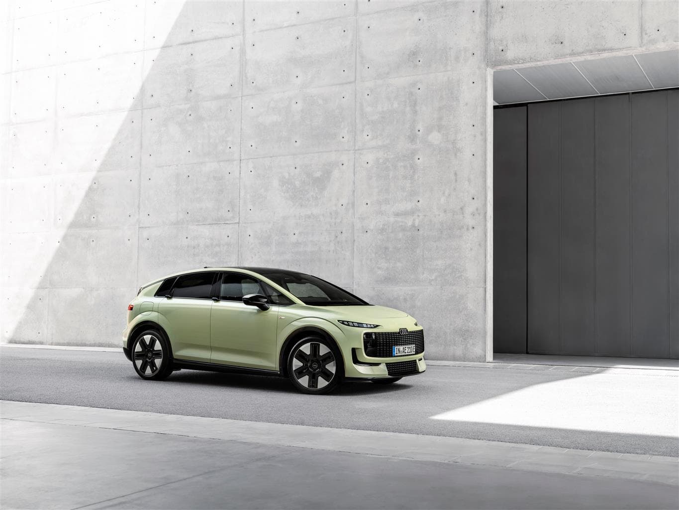 Vista 3/4 Audi A2 e-tron