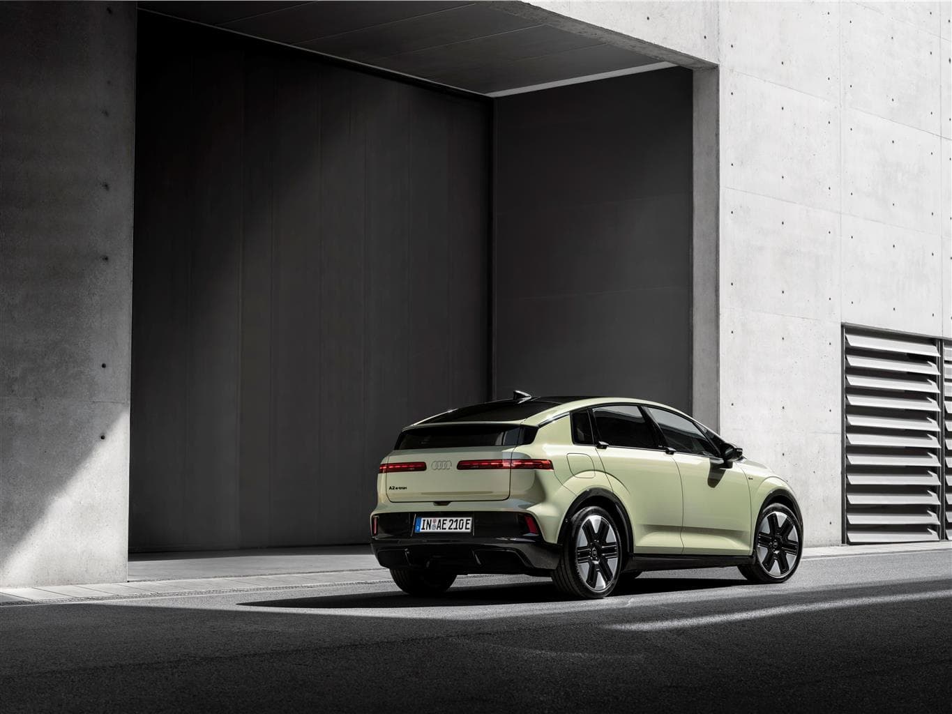 Audi A2 e-tron, non più come un frigorifero
