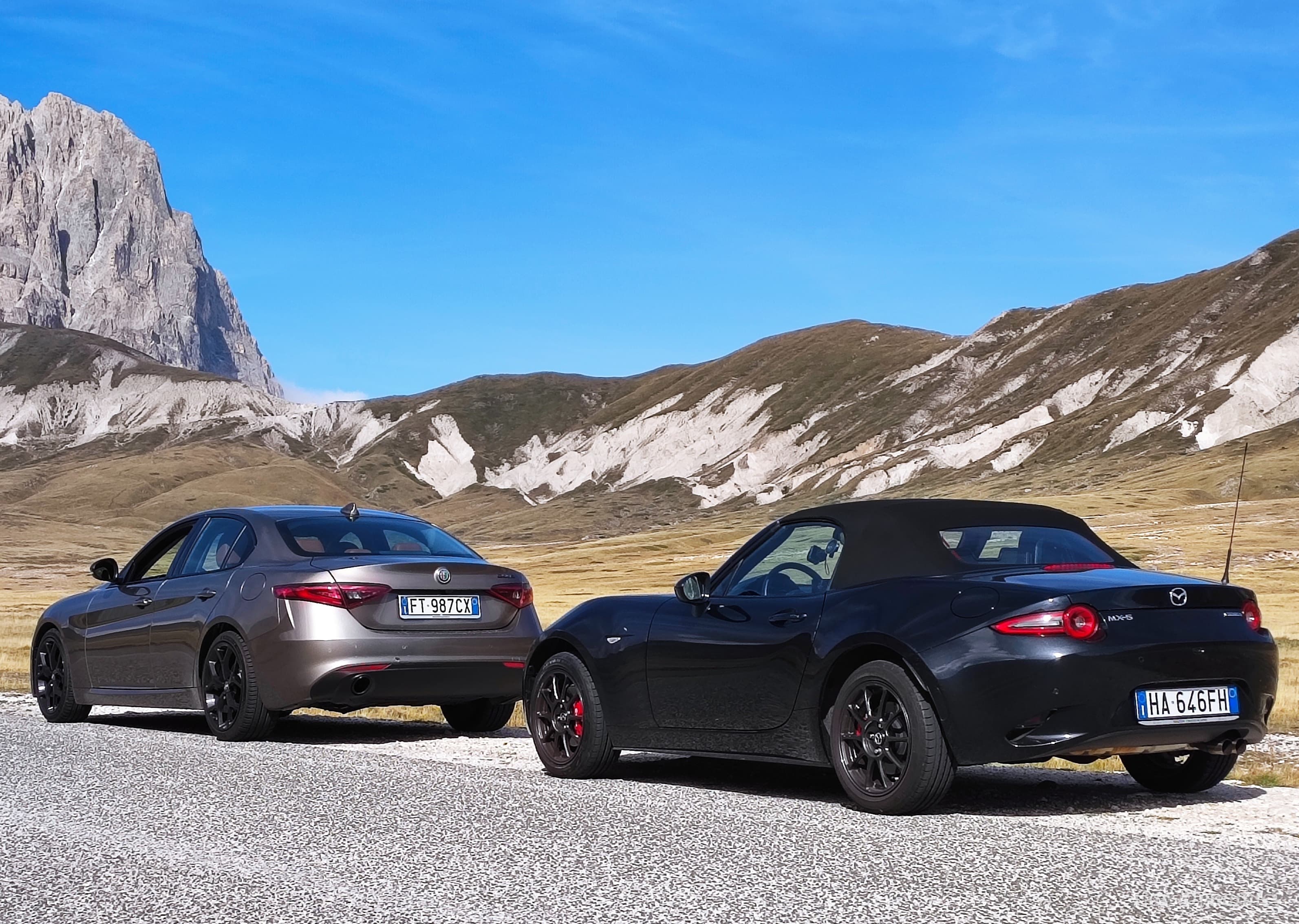 MX-5 on the road